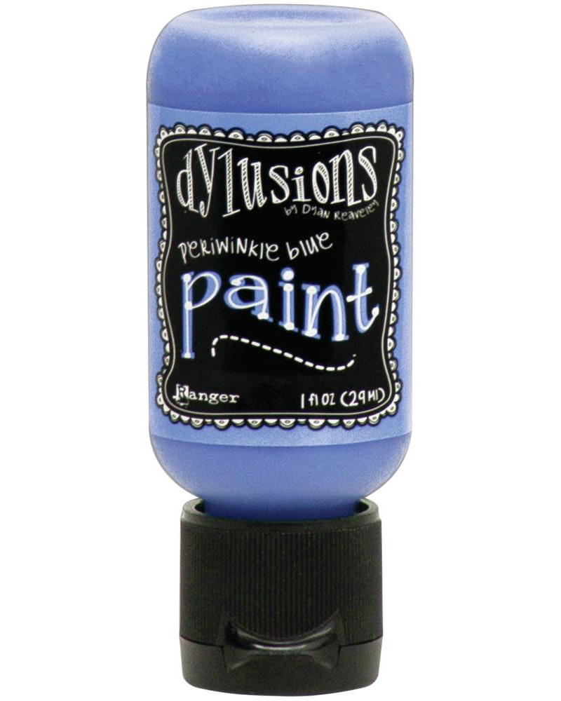RANGER DYLUSIONS ACRYLIC PAINT PERIWINKLE BLUE 1OZ