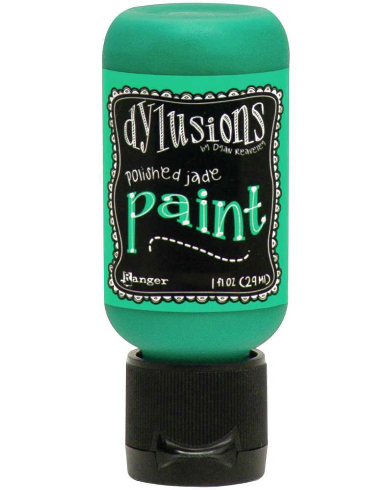 RANGER DYLUSIONS ACRYLIC PAINT POLISHED JADE 1OZ