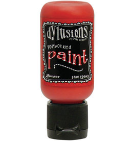RANGER DYLUSIONS ACRYLIC PAINT POSTBOX RED 1OZ