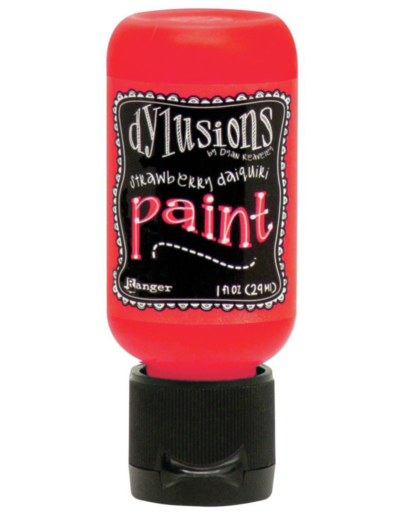 RANGER DYLUSIONS ACRYLIC PAINT STRAWBERRY DAIQUIRI 1OZ