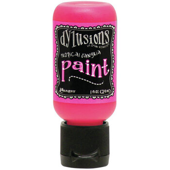 RANGER DYLUSIONS ACRYLIC PAINT TROPICAL SANGRIA 1OZ