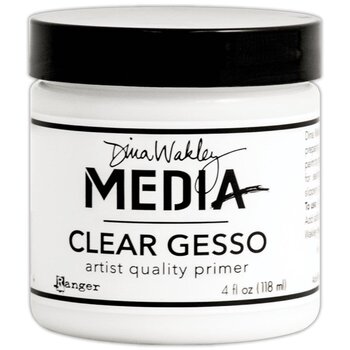 RANGER RANGER DINA WAKLEY MEDIA GESSO CLEAR 4OZ