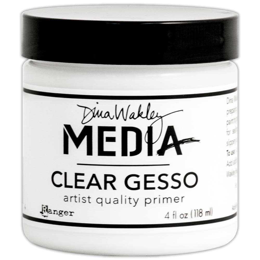 RANGER RANGER DINA WAKLEY MEDIA GESSO CLEAR 4OZ