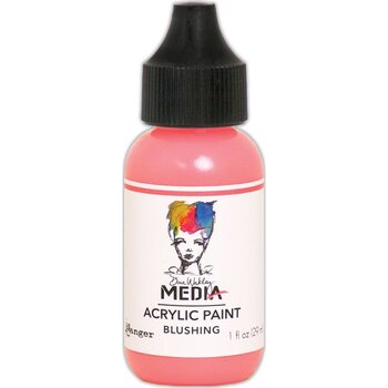 RANGER RANGER DINA WAKLEY MEDIA ACRYLIC PAINT BLUSHING 1OZ