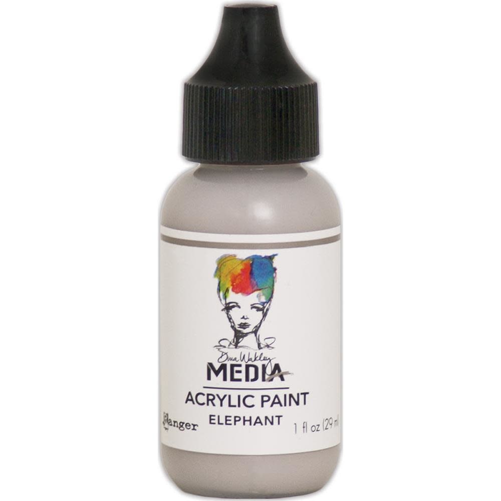 RANGER RANGER DINA WAKLEY MEDIA ACRYLIC PAINT ELEPHANT 1OZ