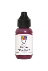 RANGER RANGER DINA WAKLEY MEDIA ACRYLIC PAINT FUCHSIA 1OZ