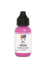 RANGER RANGER DINA WAKLEY MEDIA ACRYLIC PAINT MAGENTA 1OZ