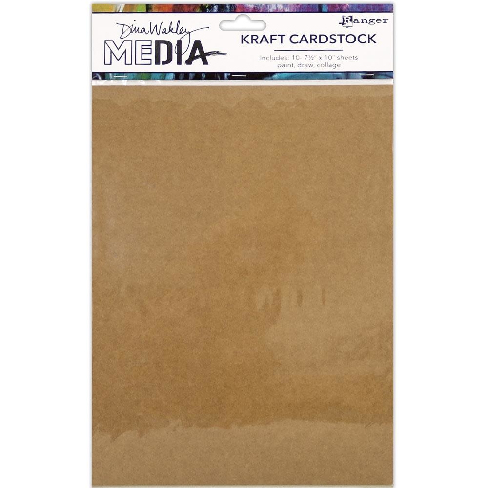 RANGER RANGER DINA WAKLEY MEDIA PAPER KRAFT 7.5X10 10PK