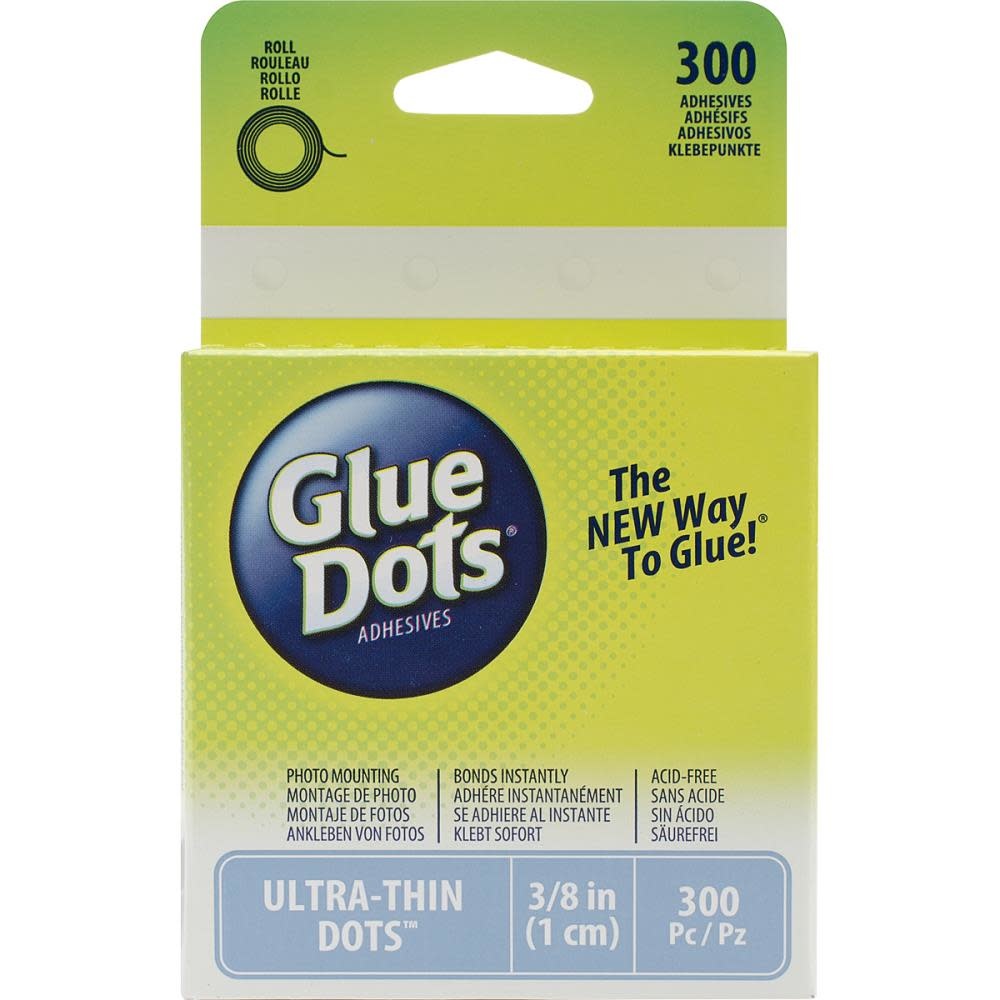 GLUE DOTS GLUE DOTS SMOOTH LAYERING ULTRA THIN 3/8" 300