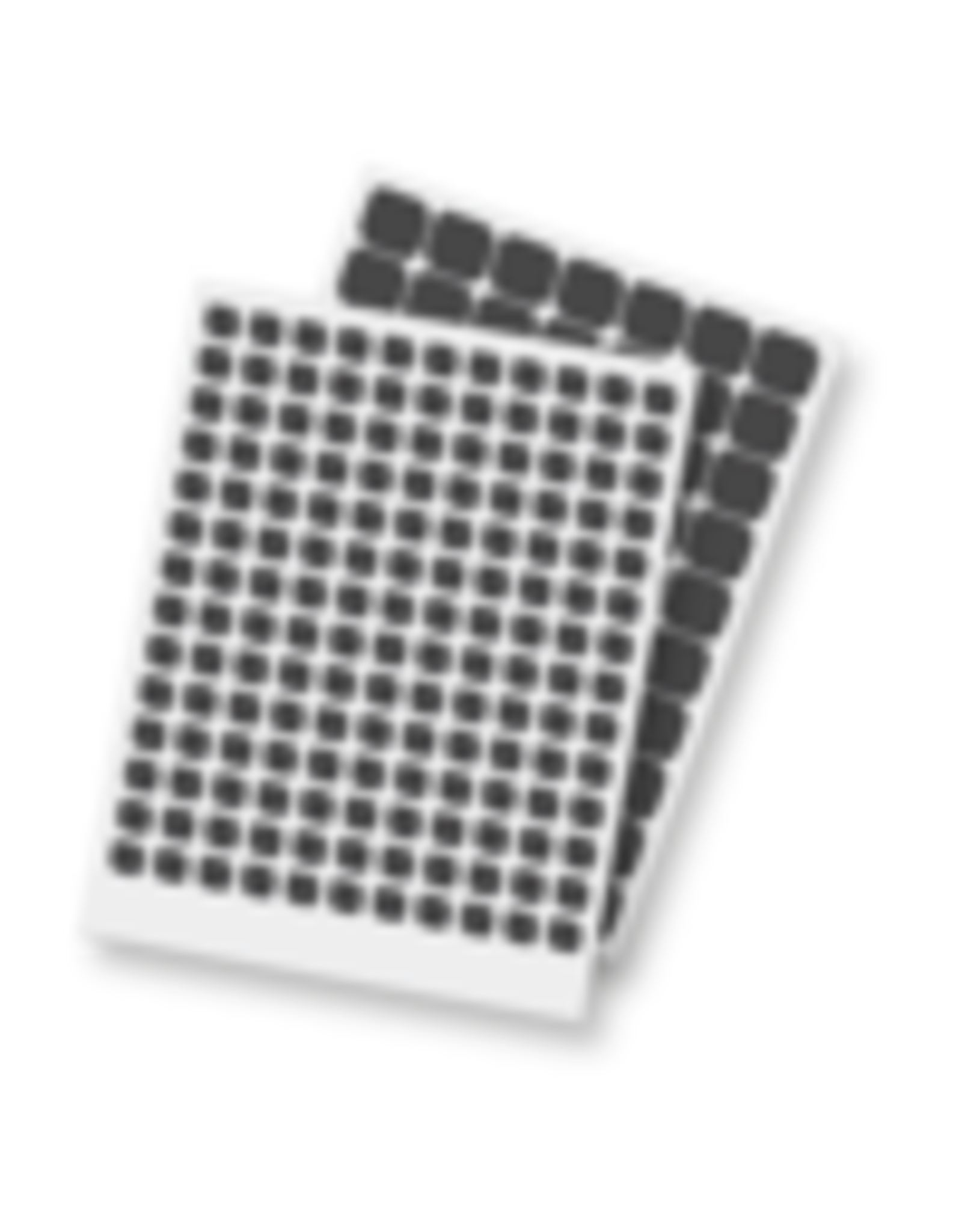 3L SCRAPBOOK ADHESIVES 3D FOAM SQUARES MIX BLACK