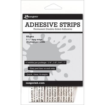 RANGER RANGER ADHESIVE STRIPS VARIOUS 60PC