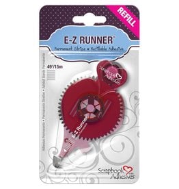 3L SCRAPBOOK ADHESIVES E-Z-RUNNER 49' STRIPS REFILL FOR 01200 RUNNER