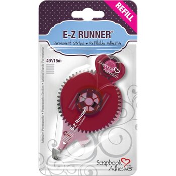 3L SCRAPBOOK ADHESIVES E-Z-RUNNER 49' STRIPS REFILL FOR 01200 RUNNER