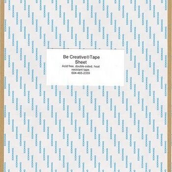 BE CREATIVE BE CREATIVE TAPE SHEETS 5 PACK