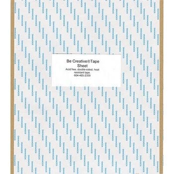 BE CREATIVE BE CREATIVE TAPE SHEETS 5 PACK
