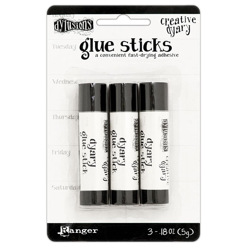 RANGER DYLUSIONS GLUE STICKS 3PK