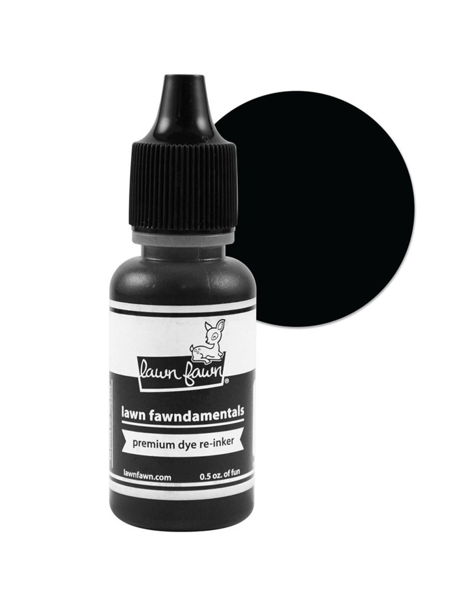 LAWN FAWN LAWN FAWN PREMIUM DYE RE-INKER BLACK LICORICE