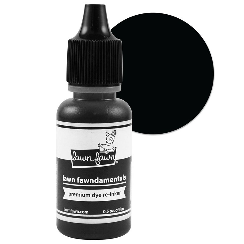 LAWN FAWN LAWN FAWN PREMIUM DYE RE-INKER BLACK LICORICE