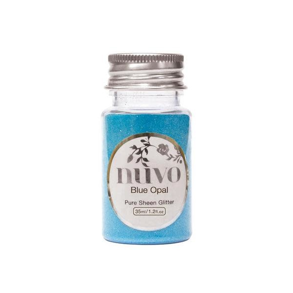 TONIC TONIC STUDIOS NUVO PURE SHEEN GLITTER BLUE OPAL 1.2OZ
