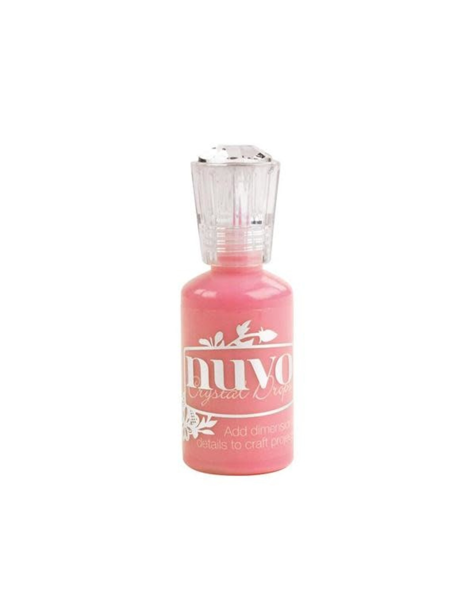 TONIC TONIC STUDIOS NUVO CRYSTAL DROPS GLOSS CARNATION PINK 1OZ