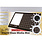 TONIC TONIC STUDIOS TIM HOLTZ GLASS MEDIA MAT TRAVEL LEFT HANDED  10.25''x15.75''