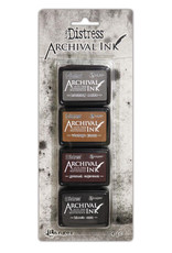 RANGER TIM HOLTZ DISTRESS ARCHIVAL MINI INK PAD KIT #3