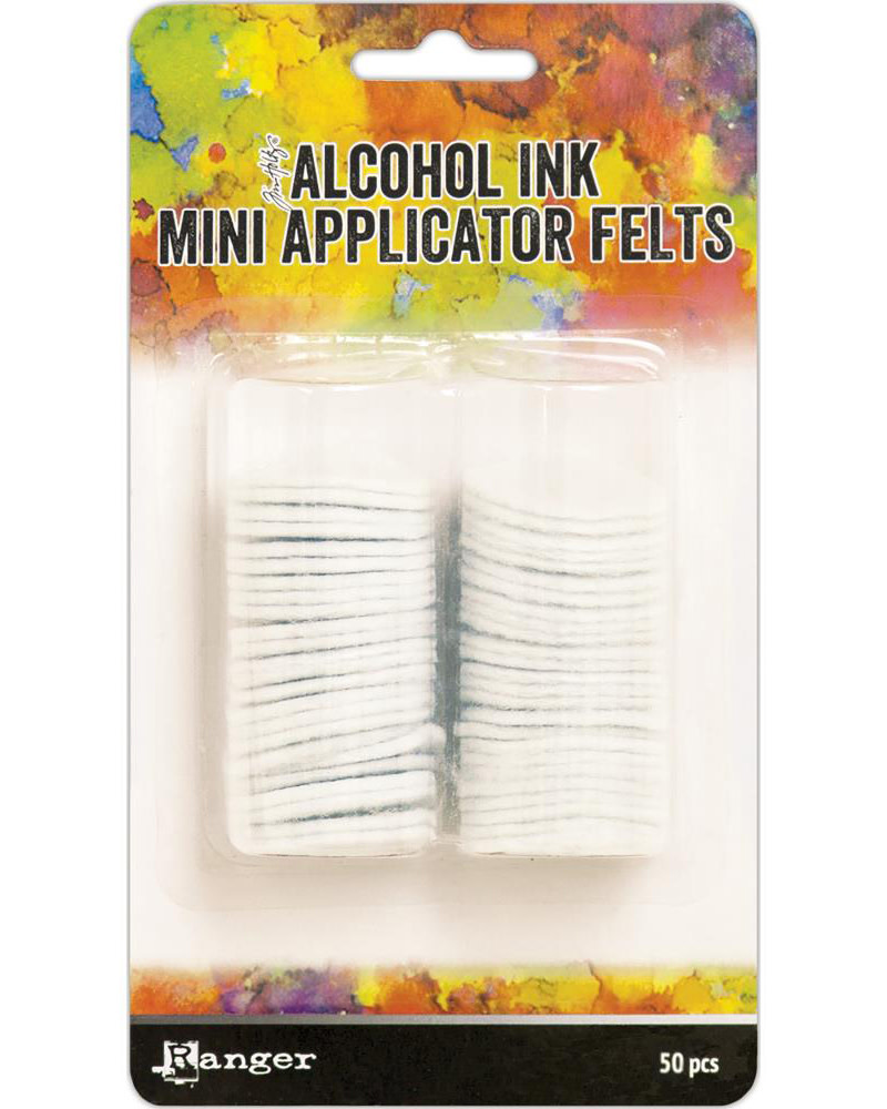 RANGER TIM HOLTZ ALCOHOL INK MINI APPLICATOR FELTS 50PK