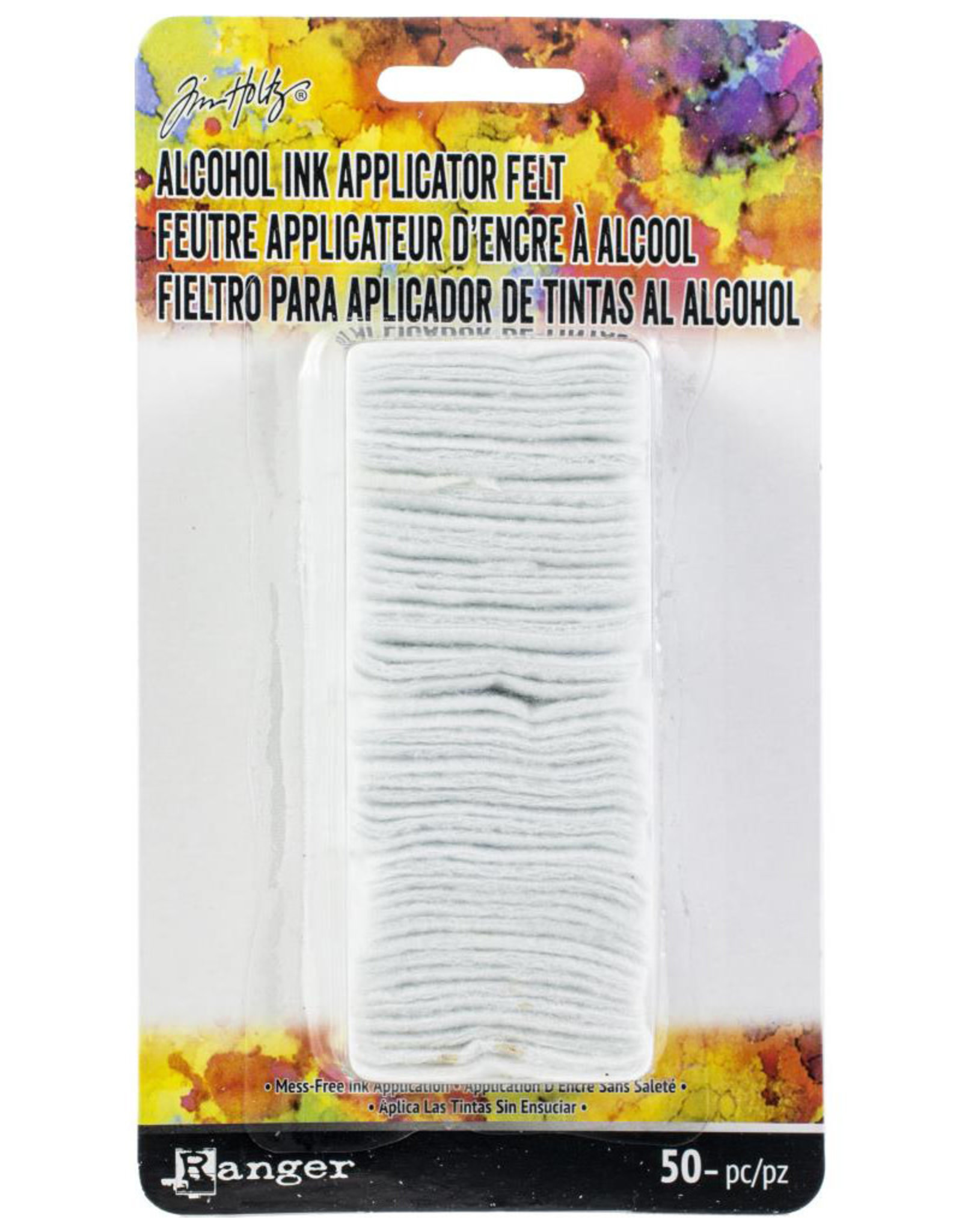 RANGER TIM HOLTZ ALCOHOL INK RECTANGLE APPLICATOR TOOL FELTS
