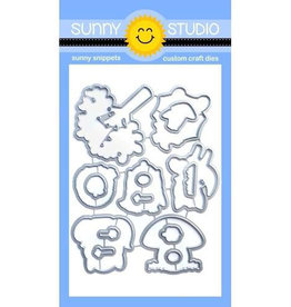 SUNNY STUDIO STAMPS SUNNY STUDIO WOODSY AUTUMN DIE SET