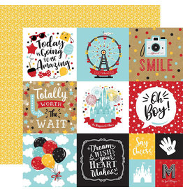ECHO PARK PAPER ECHO PARK REMEMBER THE MAGIC DOUBLE SIDED PAPER 4X4 JOURNALING CARDS 12X12