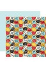 ECHO PARK PAPER ECHO PARK REMEMBER THE MAGIC DOUBLE SIDED PAPER HAPPY TIMES 12X12