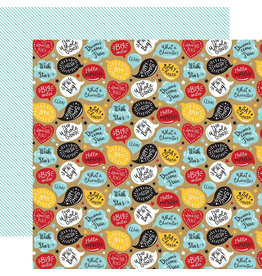 ECHO PARK PAPER ECHO PARK REMEMBER THE MAGIC DOUBLE SIDED PAPER HAPPY TIMES 12X12