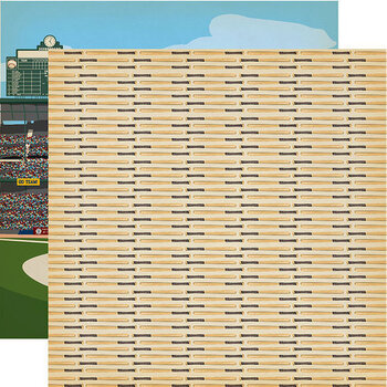 CARTA BELLA CARTA BELLA BASEBALL HEY BATTER BATTER 12X12 PAPER