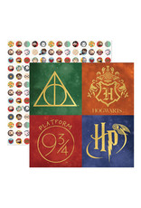 PAPER HOUSE PRODUCTIONS PAPER HOUSE HARRY POTTER ICONS TAG PAPER 12X12