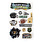 PAPER HOUSE PRODUCTIONS PAPER HOUSE FRIDAY NIGHT FOOTBALL 3D STICKERS