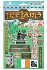 PAPER HOUSE PRODUCTIONS PAPER HOUSE DESTINATIONS IRELAND 3D STICKERS