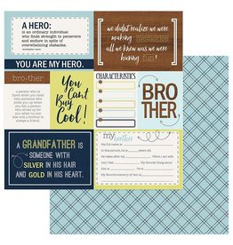 PHOTOPLAY PAPER 12X12 FAMILY TIES BOY