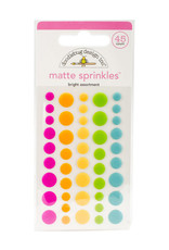 DOODLEBUG DESIGN DOODLEBUG DESIGN BRIGHT ASSORTMENT MATTE SPRINKLES 45PCS