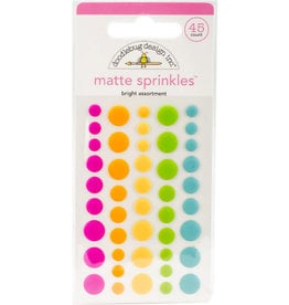 DOODLEBUG DESIGN DOODLEBUG DESIGN BRIGHT ASSORTMENT MATTE SPRINKLES 45PCS