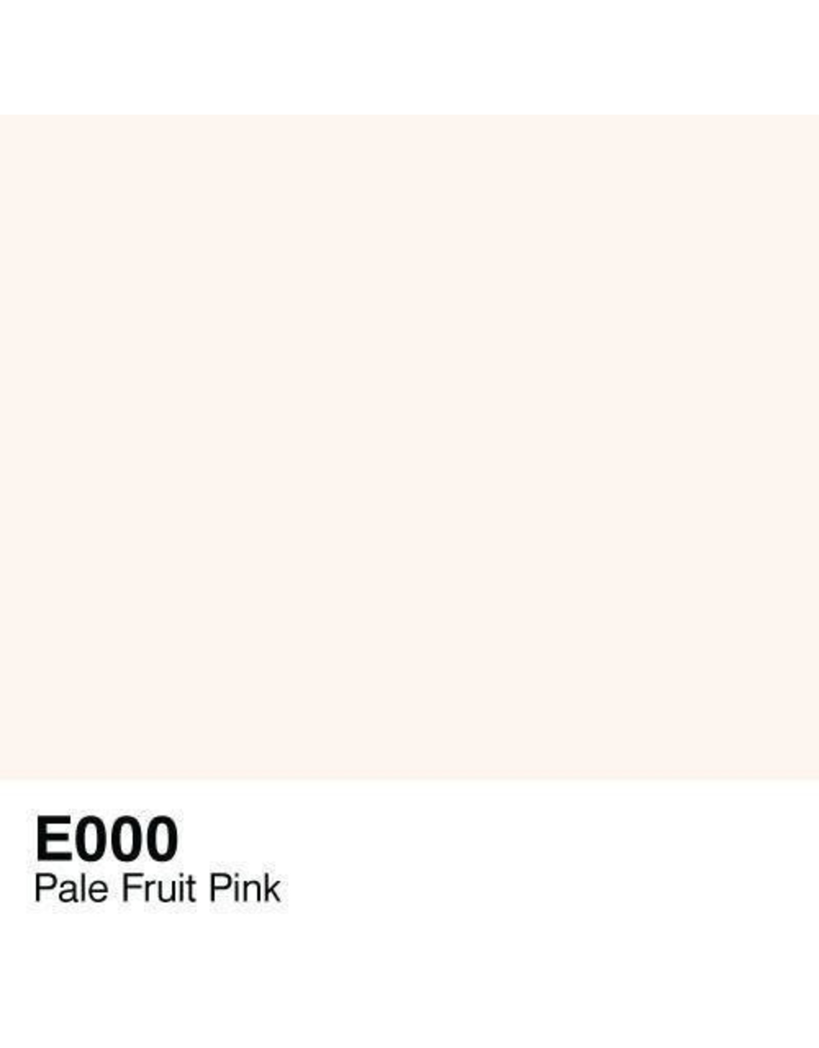 COPIC COPIC E000 PALE FRUIT PINK SKETCH MARKER
