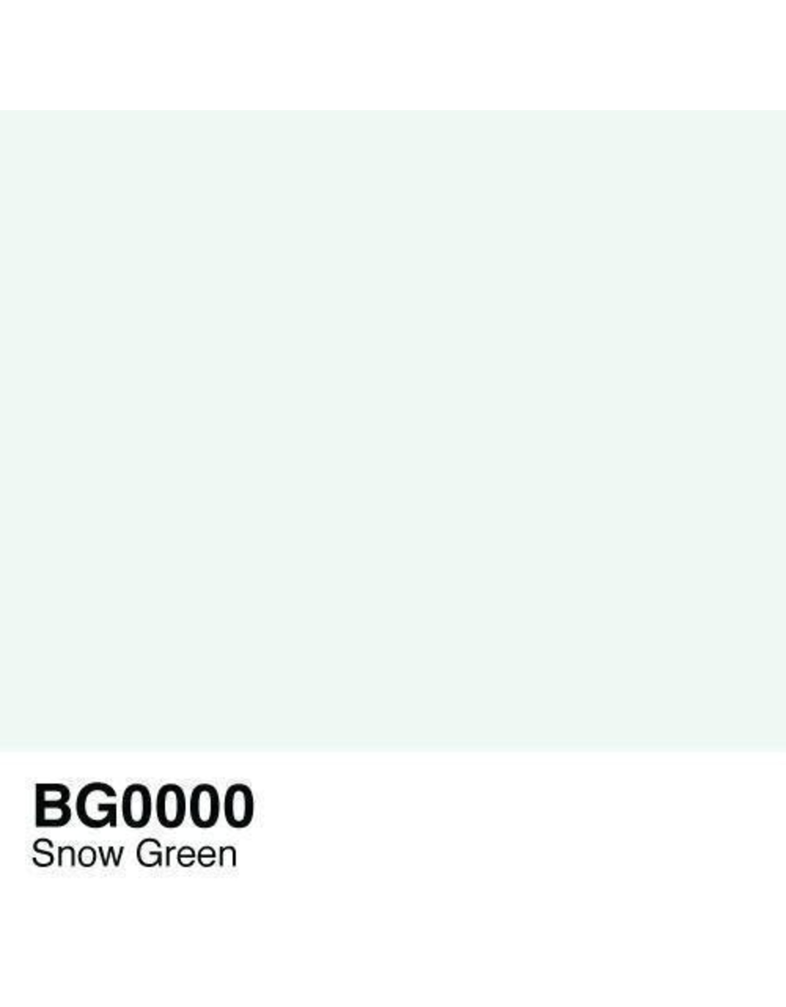 COPIC COPIC BG0000 SNOW GREEN SKETCH MARKER