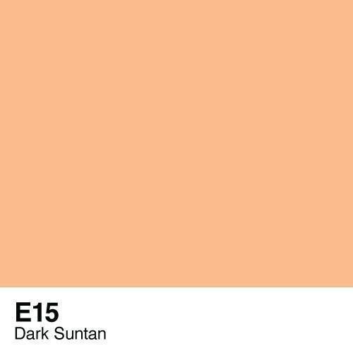 COPIC COPIC E15 DARK SUNTAN SKETCH MARKER