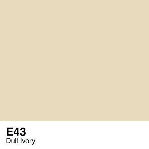 COPIC COPIC E43 DULL IVORY SKETCH MARKER