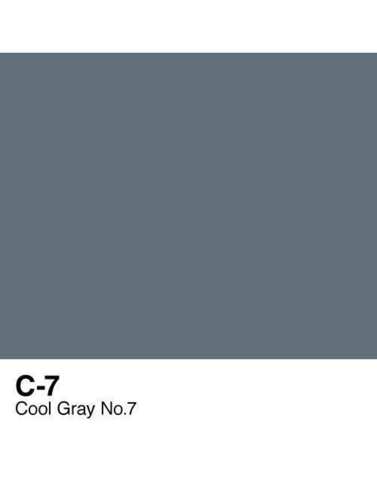 COPIC COPIC C7 COOL GREY #7 REFILL