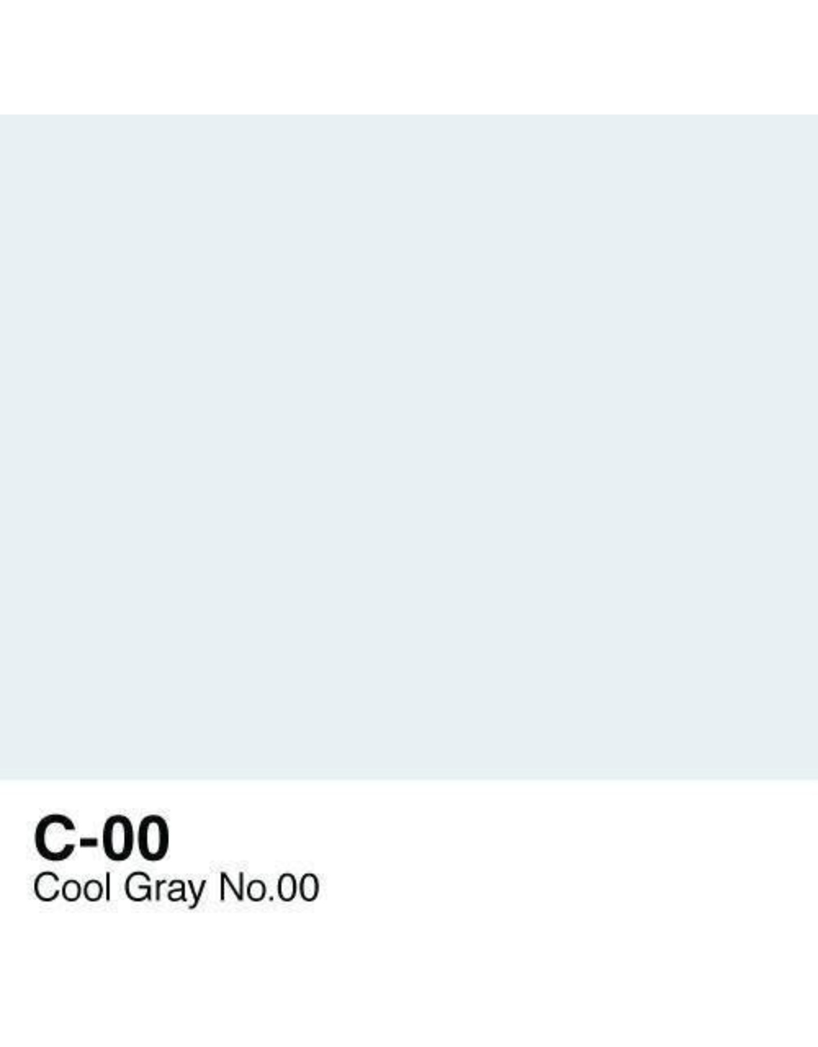 COPIC COPIC C00 COOL GRAY #00 SKETCH MARKER