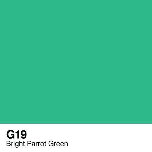 COPIC COPIC G19 BRIGHT PARROT GREEN SKETCH MARKER