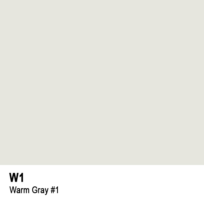 COPIC COPIC W1 WARM GRAY SKETCH MARKER