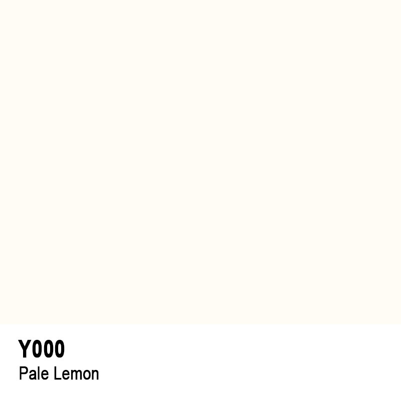 COPIC COPIC Y000 PALE LEMON SKETCH MARKER