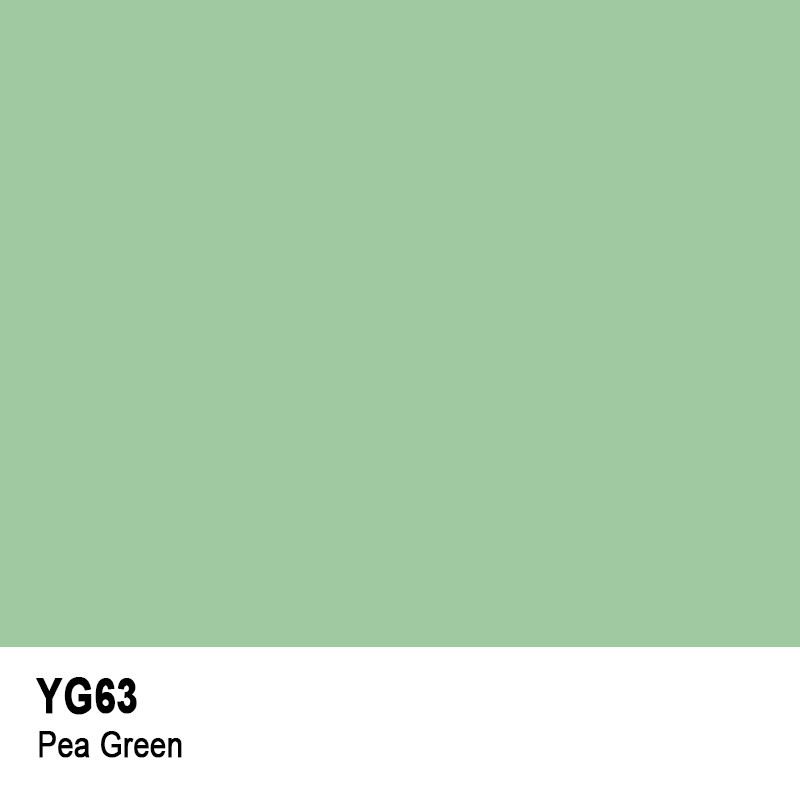 COPIC COPIC YG63 PEA GREEN SKETCH MARKER