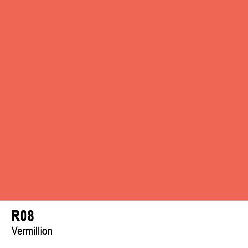 COPIC COPIC R08 VERMILLION REFILL